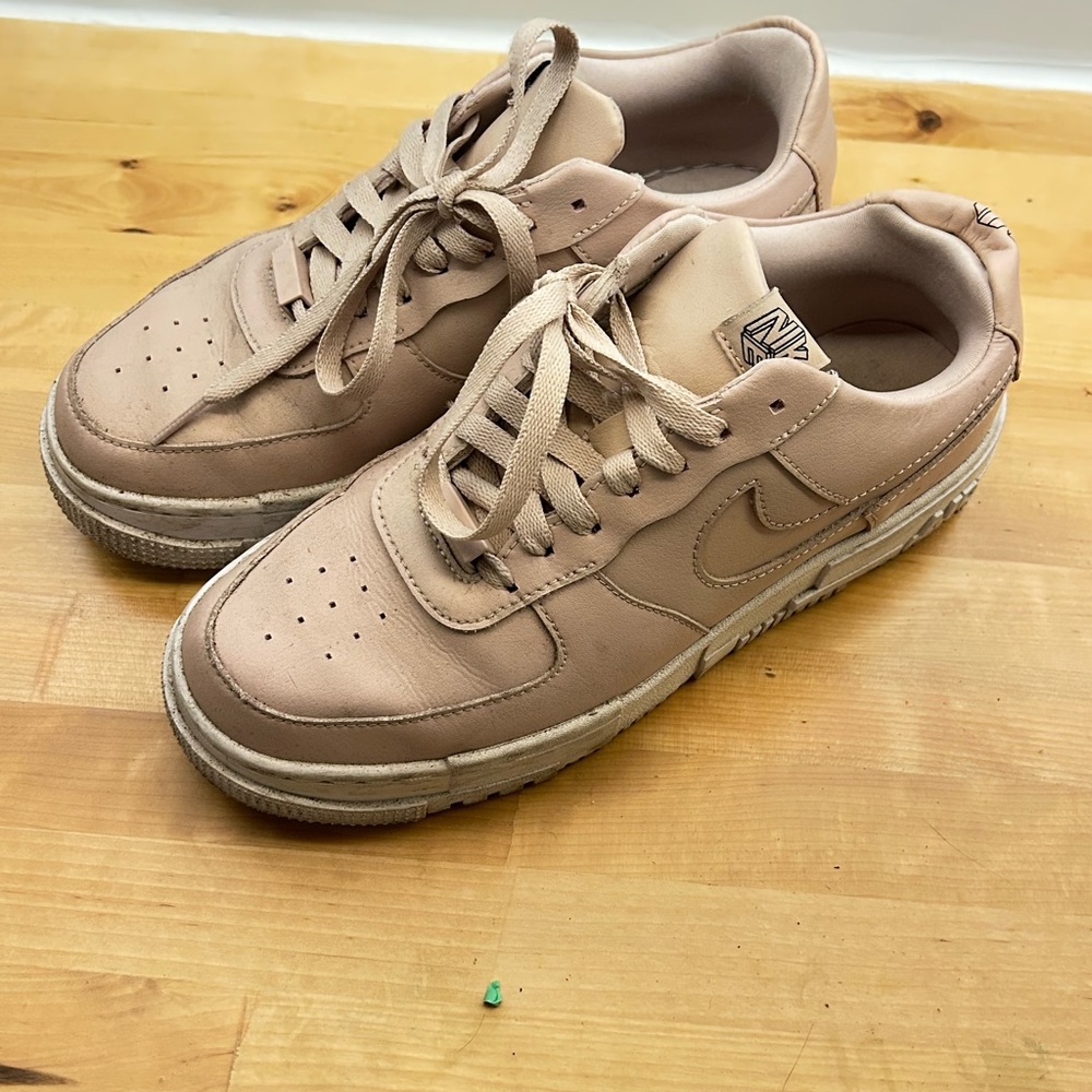Nike Airforce One Pink / beige